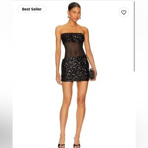 Lalita Mini Dress in Black